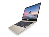 New ASUS ZenBook 13 Ultra-Slim Business(8GB RAM,256G SSD,FingerPrint) 13.3" Full HD Nano-edge bezel Laptop|Intel Core i5-8250U|Backlit KeyboardMicro SD Reader | Windows 10| Icicle Gold|