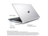 HP Jaguar Premium 15.6"HD Touchscreen Laptop, Intel Core i5-7200U up to 3.50GHz, 8GB DDR4, 1TB HDD+256G SSD, DVD-RW, 802.11ac, Bluetooth, Webcam, USB 3.1, HDMI, Dual Speakers,Windows 10