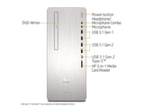 Newest HP ENVY Tower Desktop ,Intel Core i5-8400 (6 core,9MB Cache)|512G SSD And 1T HDD|12GB DDR4|5.1 Surround Sound|DVD-Writer|wireless keyboard with volume control and optical mouse , Win 10