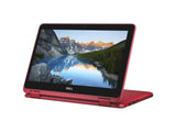 Flagship Dell Inspiron 11.6" Business 2 in 1 HD Touchscreen Laptop/AMD Dual-Core A9-9420e /8GB DDR4 /128GB SSD/ AMD Radeon R5/ MaxxAudio /Bluetooth/ Webcam/ Win 10/Red