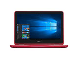 Flagship Dell Inspiron 11.6" Business 2 in 1 HD Touchscreen Laptop/AMD Dual-Core A9-9420e /8GB DDR4 /256GB SSD/ AMD Radeon R5/ MaxxAudio /Bluetooth/ Webcam/ Win 10/Red