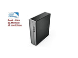 Lenovo 310S Premium Desktop Computer, Intel Quad-Core Pentium J4205 up to 2.6GHz, 8GB RAM, 1TB HDD, DVDRW, 802.11ac WiFi, Bluetooth, USB 3.0, HDMI, Keyboard & Mouse, Silver, Windows 10