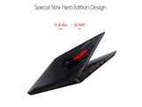 ASUS ROG Strix Thin & Light Gaming Laptop | 15.6” Full HD | Intel Core i7-7700HQ |NVIDIA GTX 1060 6GB | 32GB DDR4 | 256SSD+1TSSHD |Mini DisplayPort |HDMI|RGB lighting keyboard|Windows 10