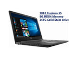 Newest Dell Inspiron 3000 15.6" HD Laptop, Intel Pentium Quad-Core N5000 Processor Burst to 2.7GHz, 8GB DDR4 RAM, 256G SSD, No DVD, HDMI, Bluetooth, WiFi, MaxxAudio, Webcam, Windows 10