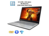Lenovo IdeaPad premium 17.3 HD+ Widescreen LED backlight Laptop |  Intel Core i5-8250u Quad-core|8GB DDR4 | 256GB SSD | DVD-RW | Wireless-AC | Bluetooth| HDMI | USB-C| Card Reader | Windows 10