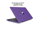 HP 15.6" HD SVA BrightView WLED-Backlit Flagship Laptop | Intel Core i5-8250U Quad Core | 12GB DDR4 | 256GB SSD (Boot) + 2TB HDD | DVD-Writer | Webcam | Gigabit Ethernet | Windows 10 | Purple