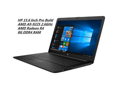 2018 Hp Newest 15.6 Inch HD Thin and Light Laptop ( AMD A6-9225 2.6Ghz APU, DVD-RW, 8GB DDR4 Memory, 1TB HDD, Wireless AC, HDMI, Bluetooth, WIndows 10)