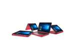 2018 Flagship Dell Inspiron 11.6" HD Touchscreen 2 in 1 Business Laptop/Tablet, AMD Core A9-9420e 3.0GHz 4GB DDR4 500GB HDD AMD Radeon R5 MaxxAudio Bluetooth 802.11bgn HDMI Webcam USB 3.1 Win 10 -Red