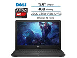 2018 Newest Dell Flagship Inspiron 15.6" (1366x768) HD Laptop, AMD A6-9200 accelerated Processor, AMD Radeon R4 Graphics, 4GB DDR4 SDRAM, 256 Solid State Drive(SSD), Windows 10, Webcam, DVD-RW