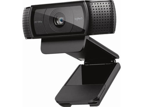 Logitech HD Pro Webcam , Widescreen Video Calling and Recording, 1080p Camera, Desktop or Laptop Webcam,Still image resolution up to 15.0 megapixels, High-definition sensor, Built-in microphone